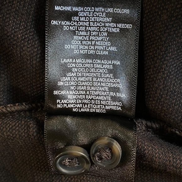 32 Degrees Men's Long Sleeve Button-Up Shirt, Brown, Large NWT - Picture 16 of 16